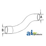 UJD11521     Upper Hose---Replaces L32456